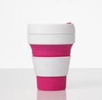NIEUW !!!! Stojo pocket cup 355 ml roze, Huis en Inrichting, Keuken | Tupperware, Ophalen of Verzenden, Nieuw, Beker of Kan