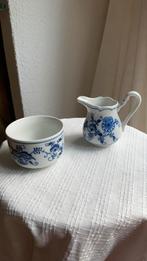 Zwiebelmuster Bohemia: Suiker en melk, Antiek en Kunst, Antiek | Servies los, Ophalen of Verzenden