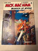 Mick Mac Adam - Moorden op Niveau, Eén stripboek, Ophalen of Verzenden, Gelezen
