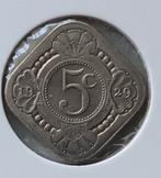 5 cent 1929, Ophalen of Verzenden, Koningin Wilhelmina, 5 cent, Losse munt