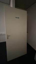 Deur met wc slot rechtsdraaiend 212 x 93, Ophalen, Gebruikt, 80 tot 100 cm, Binnendeur