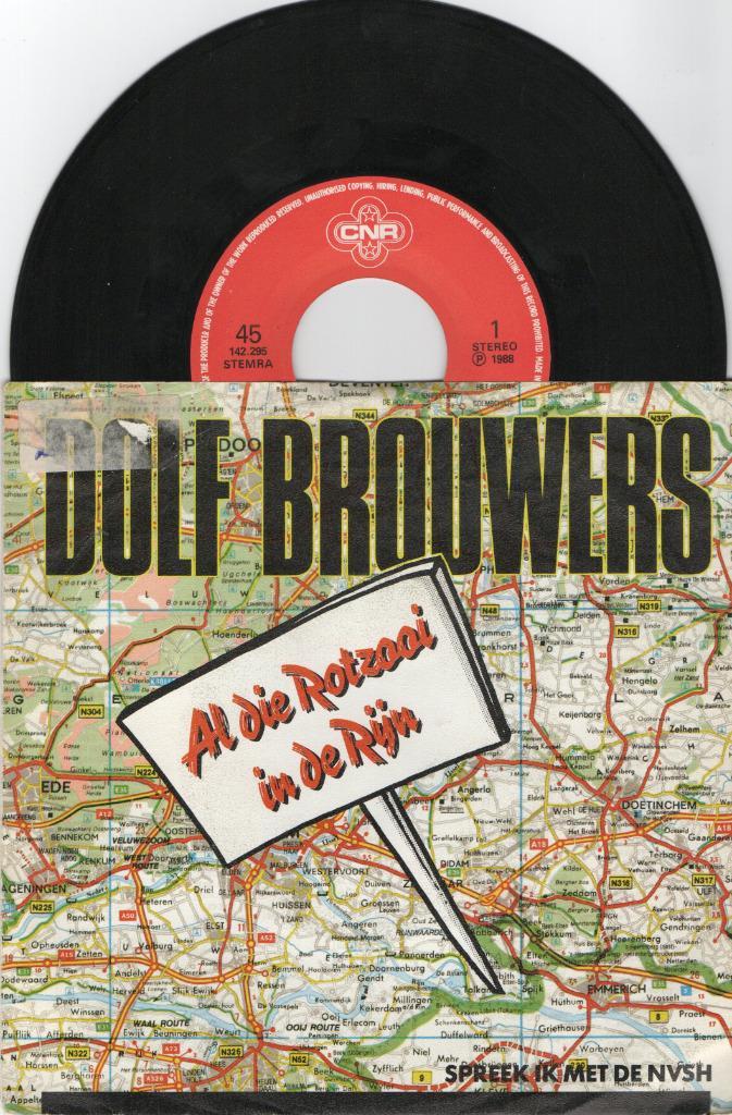 Dolf Brouwers – Al Die Rotzooi In De Rijn, Cd's en Dvd's, Vinyl | Nederlandstalig, Ophalen of Verzenden