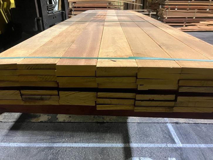 Hardhout-Louro Preto–vlonderplanken-terrasplanken-planken-, Tuin en Terras, Terrasdelen en Vlonders, Nieuw, Hout, Ophalen