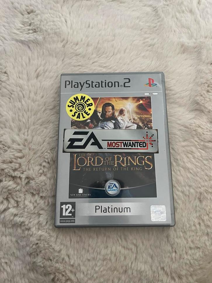 Lord of the Rings: Return of the King - PS2, Spelcomputers en Games, Games | Sony PlayStation 2, Gebruikt, Avontuur en Actie, 1 speler