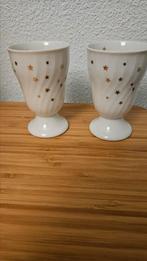 Vintage Kerst koffiebekers, NIEUWstaat!, Huis en Inrichting, Keuken | Servies, Overige materialen, Ophalen of Verzenden, Zo goed als nieuw