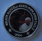 President Nelson Mandela Medals, Ophalen of Verzenden, Overige landen, Zilver