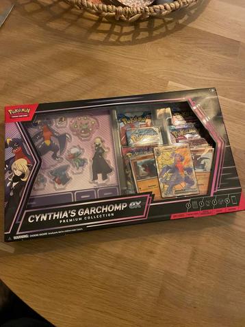 Pokémon Cynthia's Garchomp EX Premium Collectie - Nieuw beschikbaar voor biedingen