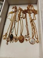 Lot vintage sieraden, Sieraden, Tassen en Uiterlijk, Antieke sieraden, Verzenden, Overige materialen, Hanger, Met edelsteen