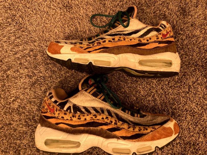RARE Nike Air Max 95 Supreme 'Animal Pack' EU42.5 US9 ATMOS, Kleding | Heren, Schoenen, Gedragen, Sneakers of Gympen, Overige kleuren