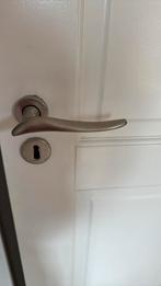 Massieve binnendeur incl klink en slot, afm 87,5x211,5 cm, Ophalen, Gebruikt, 80 tot 100 cm, Binnendeur