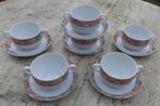 Bavaria Wunsiedel Servies Wit met Oranje / Blauwe rand, Huis en Inrichting, Keuken | Servies, Nieuw, Ophalen of Verzenden, Bord(en)