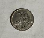 5 cent Nieuw Zeeland 1969, Postzegels en Munten, Munten | Oceanië, Ophalen of Verzenden