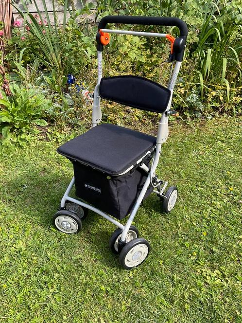 Mobiclinic Coliseo - Boodschappentrolley Rollator, Diversen, Rollators, Gebruikt, Opvouwbaar, Ophalen of Verzenden