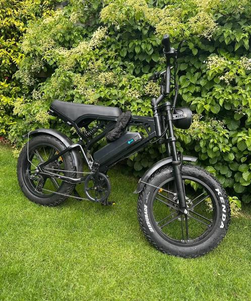 Fatbike V20 – Krachtige E-Bike | 50 km/u met Gashendel, Fietsen en Brommers, Elektrische fietsen, Zo goed als nieuw, Overige merken