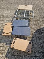 6 meubel transportwagentjes, Ophalen, Gebruikt, Transportkar