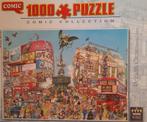 Puzzel - 1000 stukjes - Piccadilly Circus Puzzel -  Londen, Hobby en Vrije tijd, Denksport en Puzzels, 500 t/m 1500 stukjes, Legpuzzel