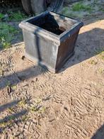 Bloembak (beton) (voor kerstboom) ca 35cm, Tuin en Terras, Bloembakken en Plantenbakken, Ophalen of Verzenden, Rond, Minder dan 30 cm