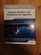 Applied statistics and probability for engineers, Douglas C Montgomery, Zo goed als nieuw, Beta, HBO