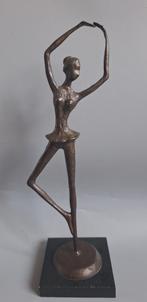 Prachtige bronzen ballerina, Antiek en Kunst, Ophalen of Verzenden