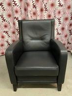 Fauteuil, Huis en Inrichting, Fauteuils, Ophalen, Gebruikt, Minder dan 75 cm, Leer