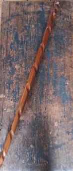 Wandelstok . Handgestoken.  Aap. Hardhout.  90 cm, Diversen, Wandelstokken, Ophalen, Nieuw