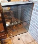 Gerbilarium 60 cm x 80 Cm terrarium schuifdeuren 4 verdiepin, Ophalen, Kooi, Gebruikt, 60 tot 90 cm