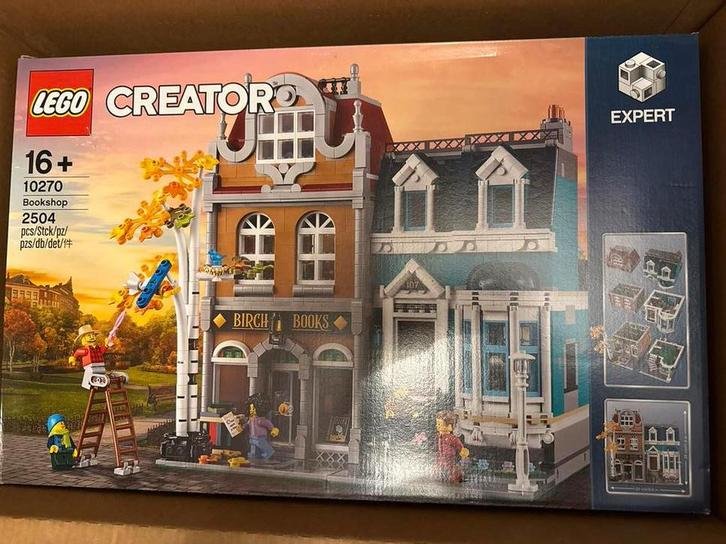 LEGO 10270 Bookshop Boekenwinkel - Nieuw in doos!, Kinderen en Baby's, Speelgoed | Duplo en Lego, Nieuw, Lego, Complete set, Ophalen of Verzenden