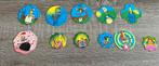 11 flippo’s Croky Duckman, Verzamelen, Flippo's, Ophalen of Verzenden, Losse flippo's
