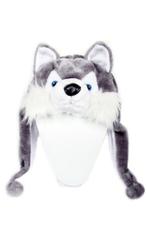 Husky Muts met Flappen Grijs Carnaval Accessoires, Carnaval, Nieuw, Overige maten, Ophalen of Verzenden