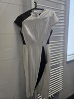 Jane Norman Jurk Wit/Zwart - Maat S, Kleding | Dames, Wit, Jane Norman, Ophalen of Verzenden, Zo goed als nieuw