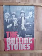 Rolling Stones Decca 1965 Pierre Fournier promotional poster, Verzenden, Poster, Artwork of Schilderij