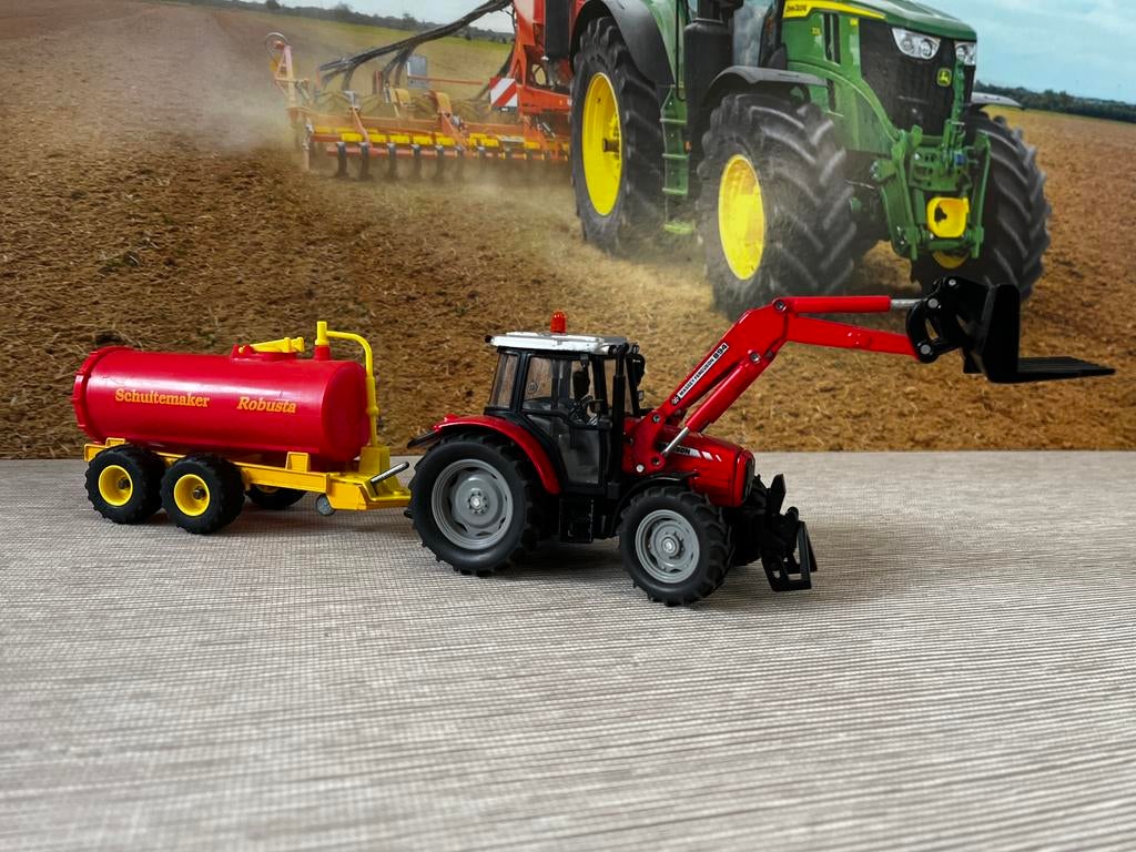 3x Siku mesttank, Hobby en Vrije tijd, Modelauto's | 1:32, Ophalen of Verzenden, Zo goed als nieuw, Tractor of Landbouw, SIKU