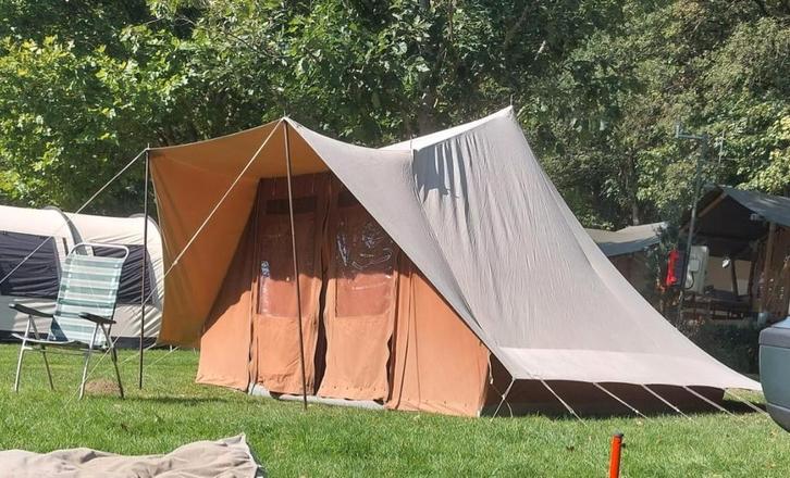 De Waard Albatros 4 persoonstent, Caravans en Kamperen, Tenten, tot en met 4, Zo goed als nieuw, Ophalen