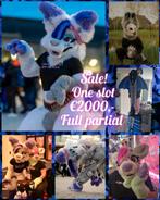 Fursuit comission sale! €2000,-, Ophalen of Verzenden
