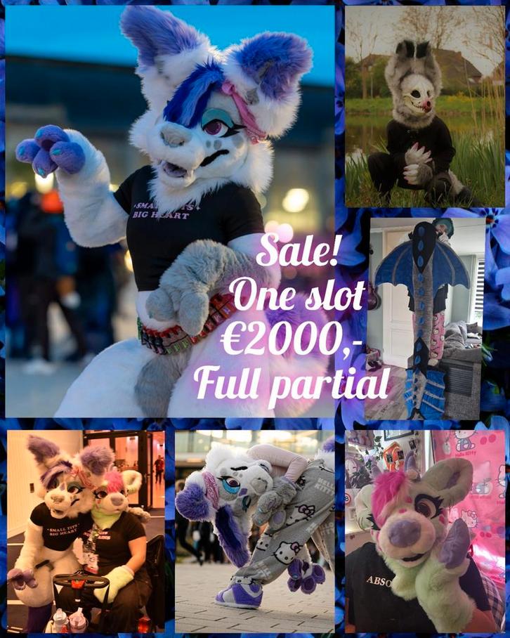 Fursuit comission sale! €2000,-, Hobby en Vrije tijd, Kostuums, Theaterbenodigdheden en LARP, Ophalen of Verzenden