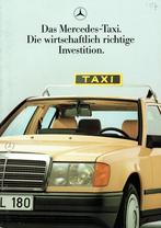 Folder Mercedes-Benz Taxi-modellen (W201 & W124 - 1986), Verzenden, Gelezen, Mercedes