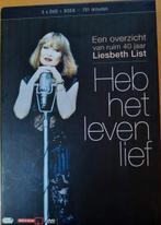 Liesbeth List Cassette met 5 x DVD + boek HET HET LEVEN LIEF, Alle leeftijden, Ophalen of Verzenden, Zo goed als nieuw