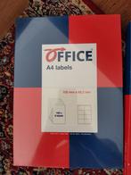 Etiketten 2 dozen a 800 stuks, Ophalen of Verzenden, Nieuw