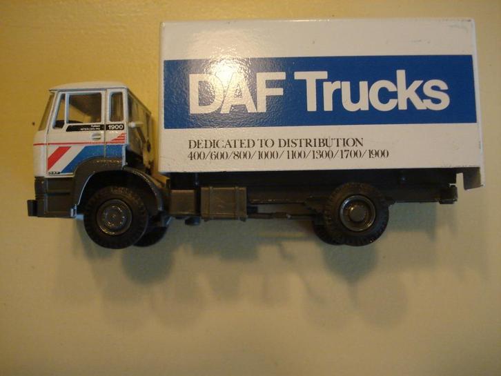 DAF 1900 DAF trucks (Lion Toys), Hobby en Vrije tijd, Modelauto's | 1:50, Gebruikt, Bus of Vrachtwagen, Lion Toys, Verzenden