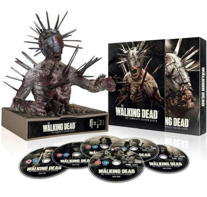 The Walking Dead Seizoen 7 Gelimiteerde Spike Walker Blu-ray, Cd's en Dvd's, Blu-ray, Nieuw in verpakking, Tv en Series, Boxset