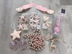 Te koop, Roze kerstversiering, Diversen, Kerst, Ophalen of Verzenden, Zo goed als nieuw