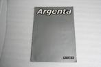 Folder Fiat Argenta (10-1981) (75), Overige merken, Ophalen of Verzenden, Zo goed als nieuw