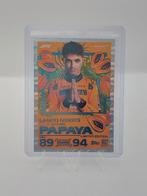 Lando Norris Papaya Limited Edition Topps Turbo Attax 2024, Ophalen of Verzenden, Zo goed als nieuw, Losse kaart, Foil