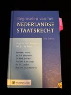 Beginselen van het Nederlandse staatsrecht 19e druk, Boeken, Ophalen of Verzenden, Alpha, Zo goed als nieuw, WO