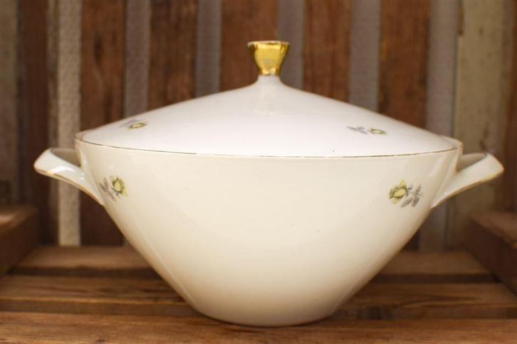 Andreson porseleinen afdekschaal 48491, Huis en Inrichting, Keuken | Servies, Gebruikt, Bord(en), Wedgwood, Aardewerk, Ophalen of Verzenden