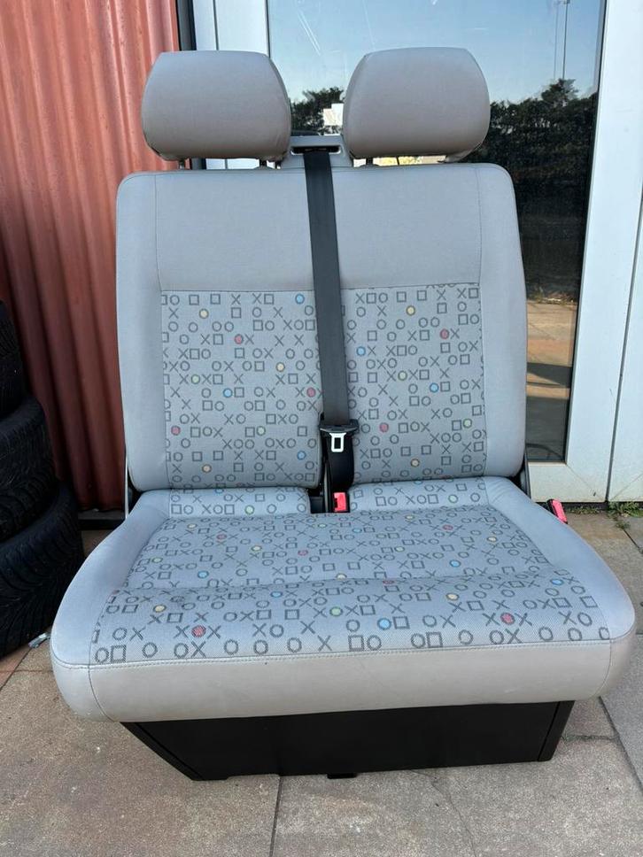 stoelen bank 2persoons volkswagen transporter t5 box, Auto-onderdelen, Interieur en Bekleding, Volkswagen, Ophalen of Verzenden