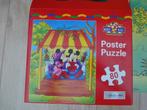 Prachtige Disney puzzel Mickey en Minnie Mouse 80 stukjes, Ophalen of Verzenden, Meer dan 50 stukjes, Zo goed als nieuw, 4 tot 6 jaar