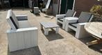Steiger houten tuinset, Ophalen, 4 zitplaatsen, Steigerhout, Bank