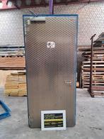 branddeur 109,5x242cm, nooddeur, brandwerend bt-t90, rvs, Ophalen, Gebruikt