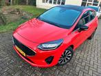 Ford Fiësta automaat 1.0 Ecoboost Hybrid 125pk 2022 Rood, Stof, 625 kg, Euro 6, Origineel Nederlands